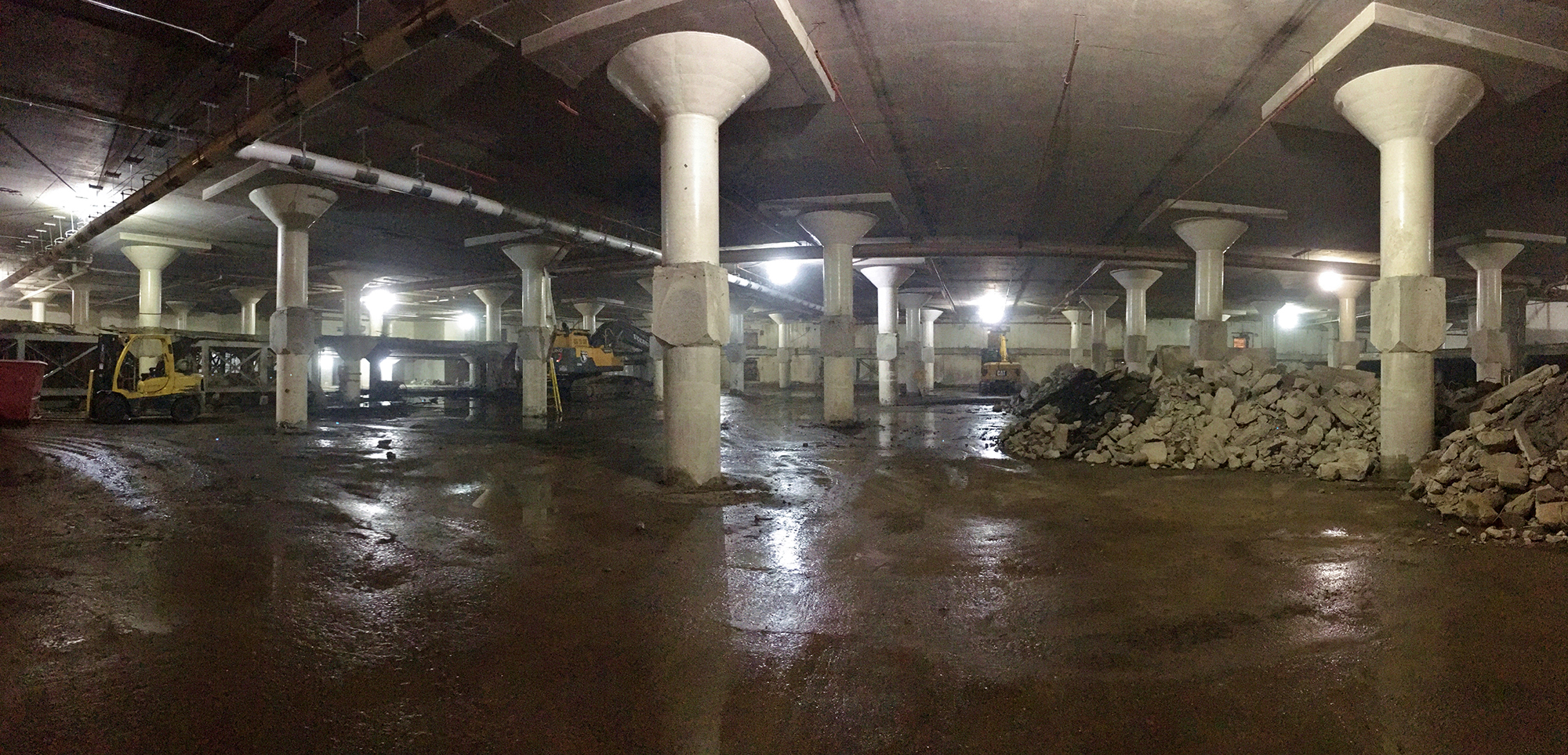 Atwater St. Parking Garage Projects Detroit Dismantling